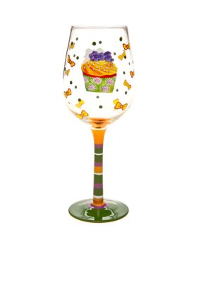 Home Accents Happy Birthday Wine Glass