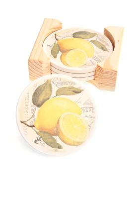 Home Accents Lemon Coasters 