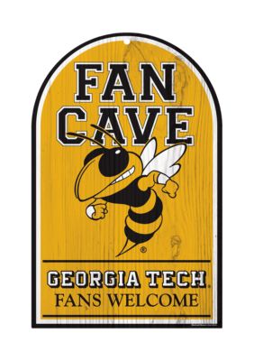 Wincraft Georgia Tech Yellow Jackets Fan Cave Sign