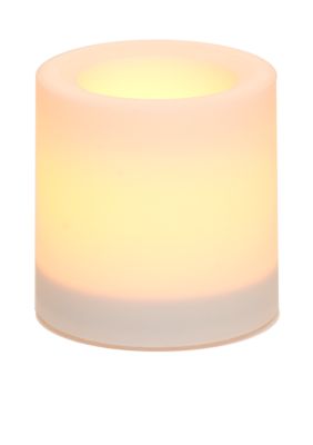 inglow Outdoor 4x4 Pillar Flameless Candle