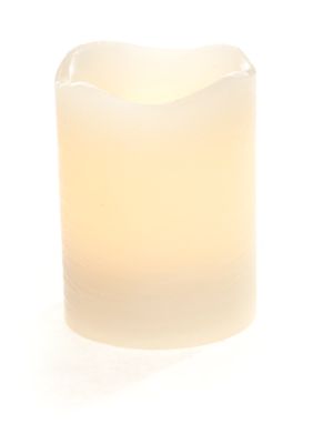 inglow 4-in. Pillar Vanilla Flameless Candle