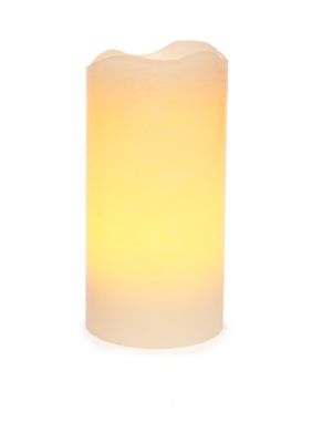 inglow 6-in. Pillar Vanilla Melted Flameless Candle