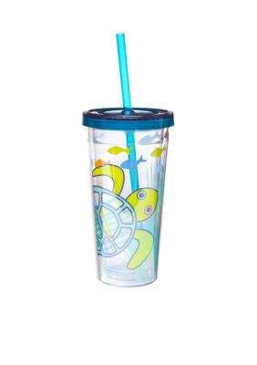 J Khaki Turtle Kid's 10-oz. Tumbler