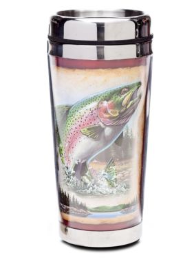 American Expedition Trout 16-oz. Steel Travel Mug