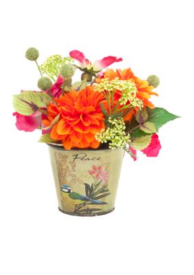 Home Accents&reg; Floral Arrangement in Decorative Pot