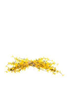 Home Accents Yellow Flowers Floral Swag