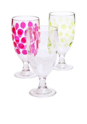 Home Accents&reg; Dot Iced Tea Glass
