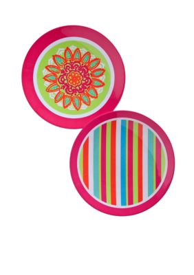Home Accents Paisley Salad Plate