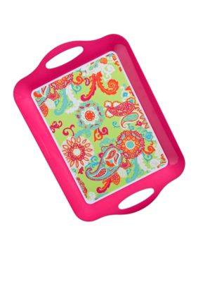 Home Accents Paisley Serving Tray