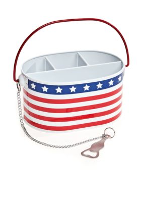 Home Accents Stars and Stripes Caddy