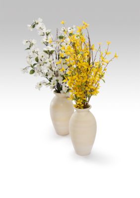 Home Accents&reg; Dogwood and Forsythia