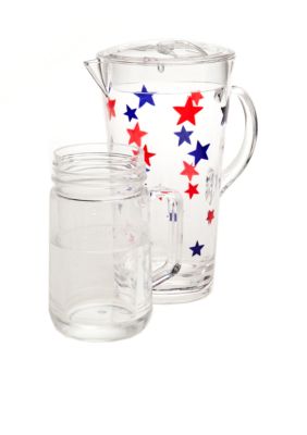 Home Accents Americana Pitcher and Drinkware