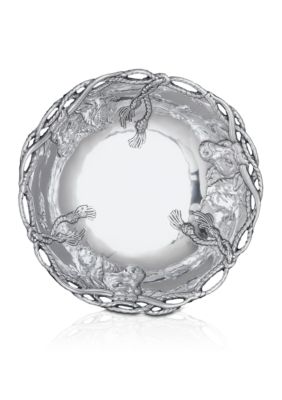 Arthur Court Longhorn Salad Bowl