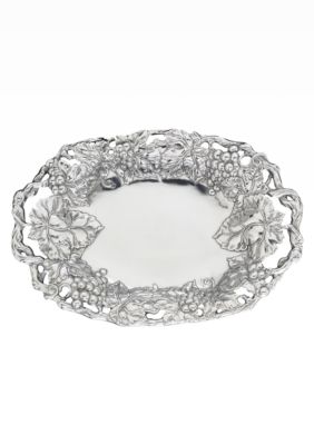 Arthur Court Grape Oval Tray