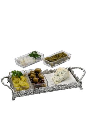 Arthur Court Grape Modular Tray