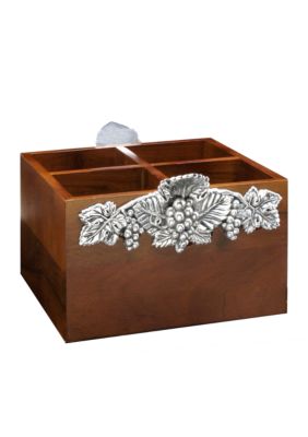 Arthur Court Grape Flatware Caddy