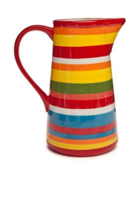 Simply Stripe Pitcher 2.6-qt.