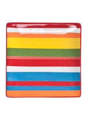 Simply Stripe Appetizer Plate 5.875-in.