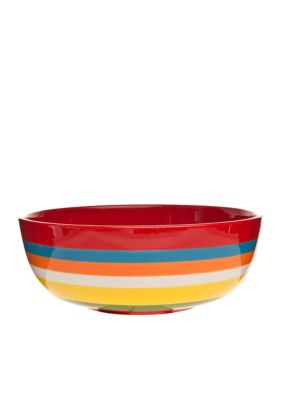 Simply Stripe Serving Bowl 3.9-qt.