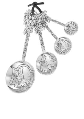 Ganz 4 Piece Grapes Measuring Spoon Set