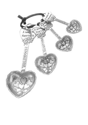 Ganz 4-piece Love Measuring Spoon Set