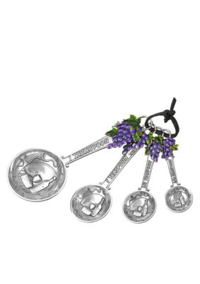 Ganz Grape 4-Piece Measuring Spoon Set