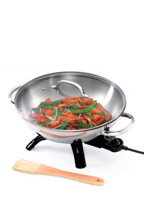 Presto Stainless Steel Electric Wok 05900 - Online Only