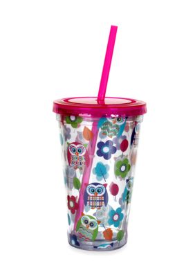 Clay Art Owl 16-oz. Tumbler