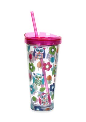 Clay Art Owl 22-oz. Tumbler