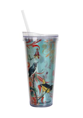 Clay Art Birds Hot/Cold 22 oz Tumbler