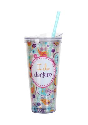 Clay Art I Do Declare Hot/Cold 22 oz Tumbler