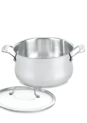 Cuisinart Contour Stainless 6 Quart Saucepot with Cover - Online Only