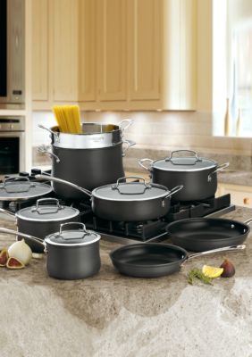 Cuisinart Contour Hard Anodized 13-Piece Cookware Set 6413