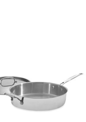Cuisinart Chef's Classic Stainless 5-1/2-Quart Saute Pan - Online Only 73330H