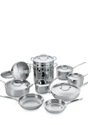 Cuisinart Chefs Classic 17-Piece Cookware Set - Online Only 7717
