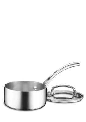 Cuisinart French Classic Tri-Ply Stainless 1 Quart Saucepan with Cover - Online Only