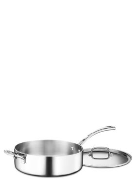 Cuisinart 5.5 Quart Saut Pan with Helper & Cover - Online Only
