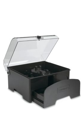 Cuisinart Elite Collection Accessory Storage Case for 12-Cup Food Processors - Black