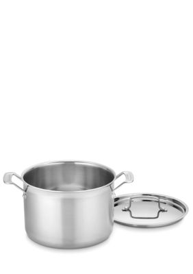 Cuisinart 8 Quart MultiClad Pro Stainless Saucepot with Cover - Online Only