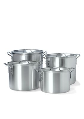 Hoffritz 4pc Nesting Stockpot - Online Only