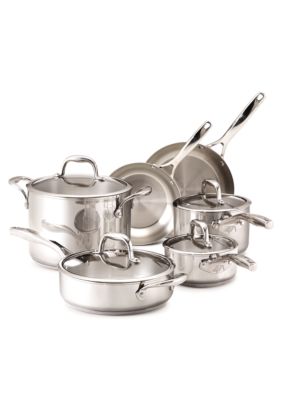 Guy Fieri Stainless Steel 10 Piece Cookware set