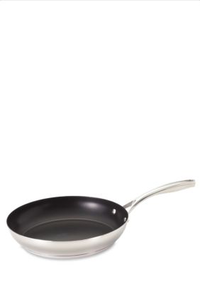 Guy Fieri Stainless Steel 12-in. Fry Pan with Nonstick Interior