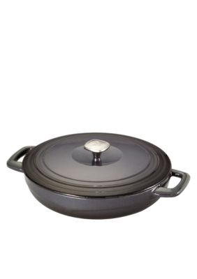Guy Fieri Porcelain Cast Iron 3.5-qt. Braiser Pan <br>