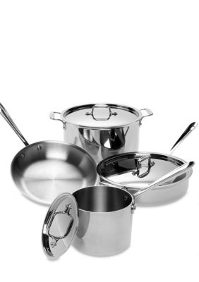 All-Clad 7 PC Stainless Steel Cookware Set