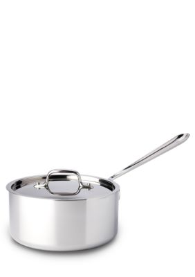 All-Clad 3 QT Stainless Steel Sauce Pan with Lid