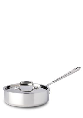 All-Clad 2 QT Stainless Steel Saute Pan with Lid