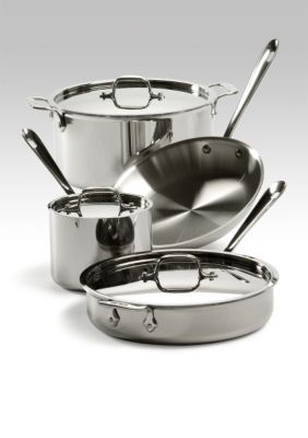 All-Clad 7 Pc. Stainless Cookware Set