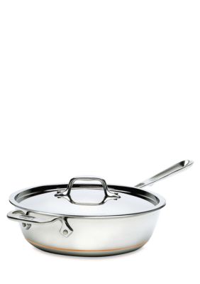 All-Clad Copper Core 3-qt. Saucier with Lid