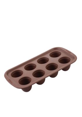 Wilton Bakeware 8 Cavity Round Brownie Pops Silicone Mold