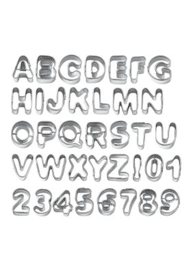 Wilton Bakeware Alphabet/Number Fondant Cut-Outs